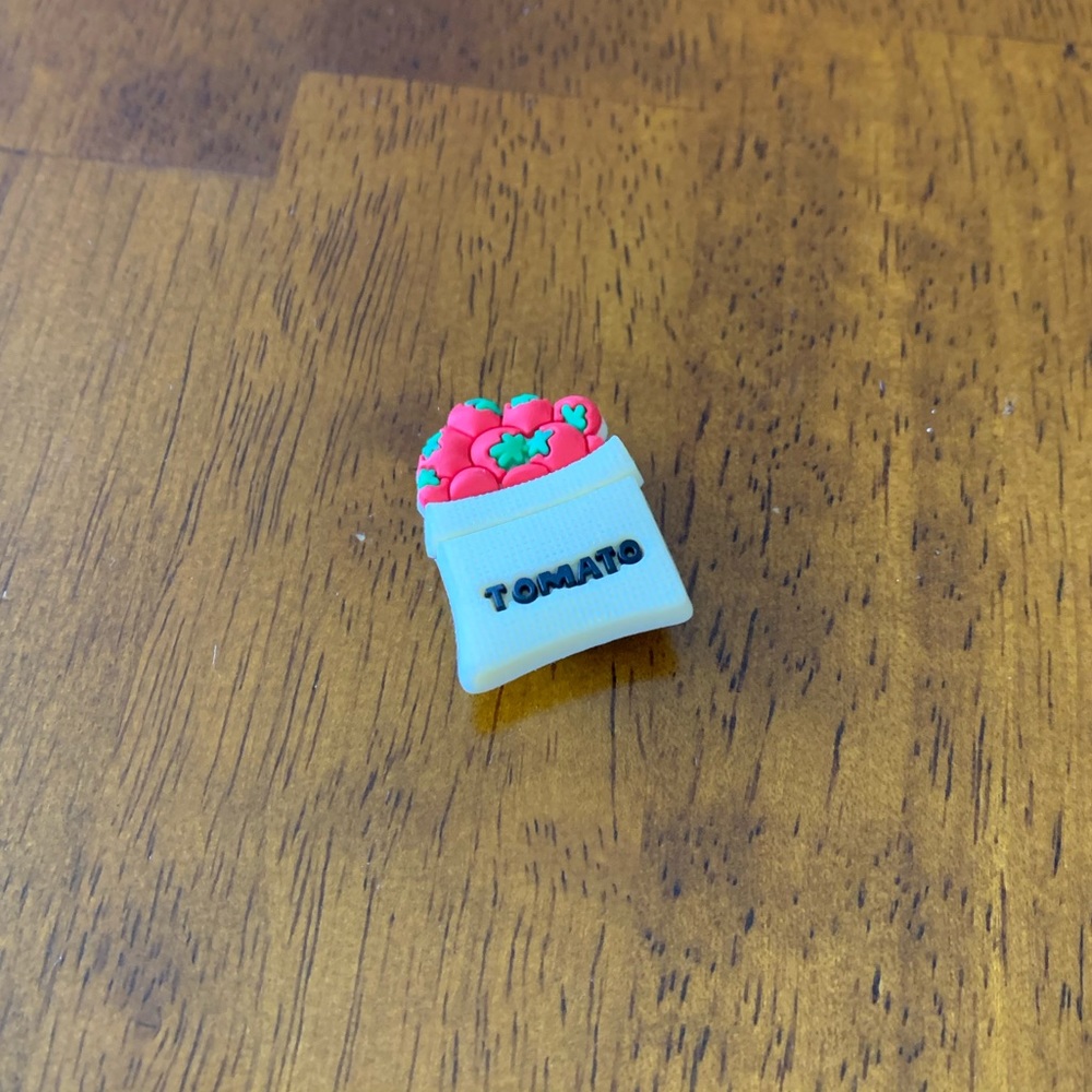 “Jibbitz” Crocs Shoe Charm: Bag Of Tomatoes